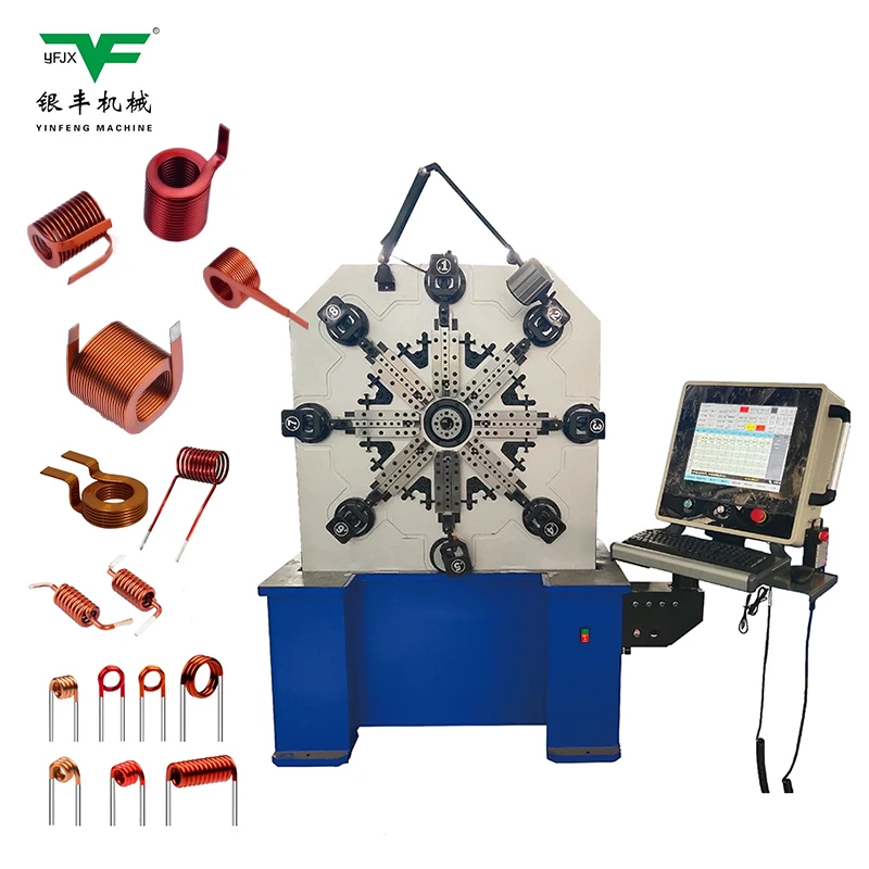Customized choke coil inductor air coils with flat wire pfc trodial coil flat wire winding machine
