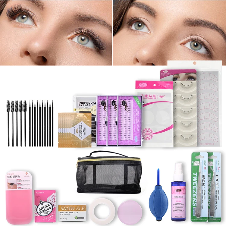 Starscolors eyelash extension kits professional lashes extensions set for beginners