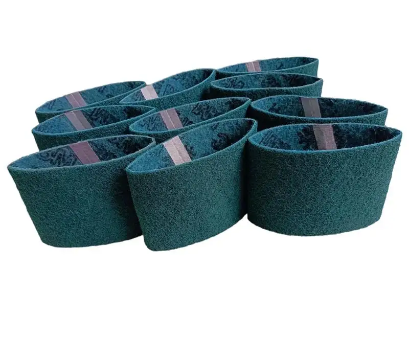 Non woven metal polishing abrasive belt Non woven nylon abrasive belt