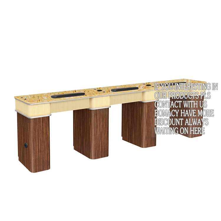 Manicure table for sale beauty supplies salon marble nail bar table manicure modern double light luxury nail table