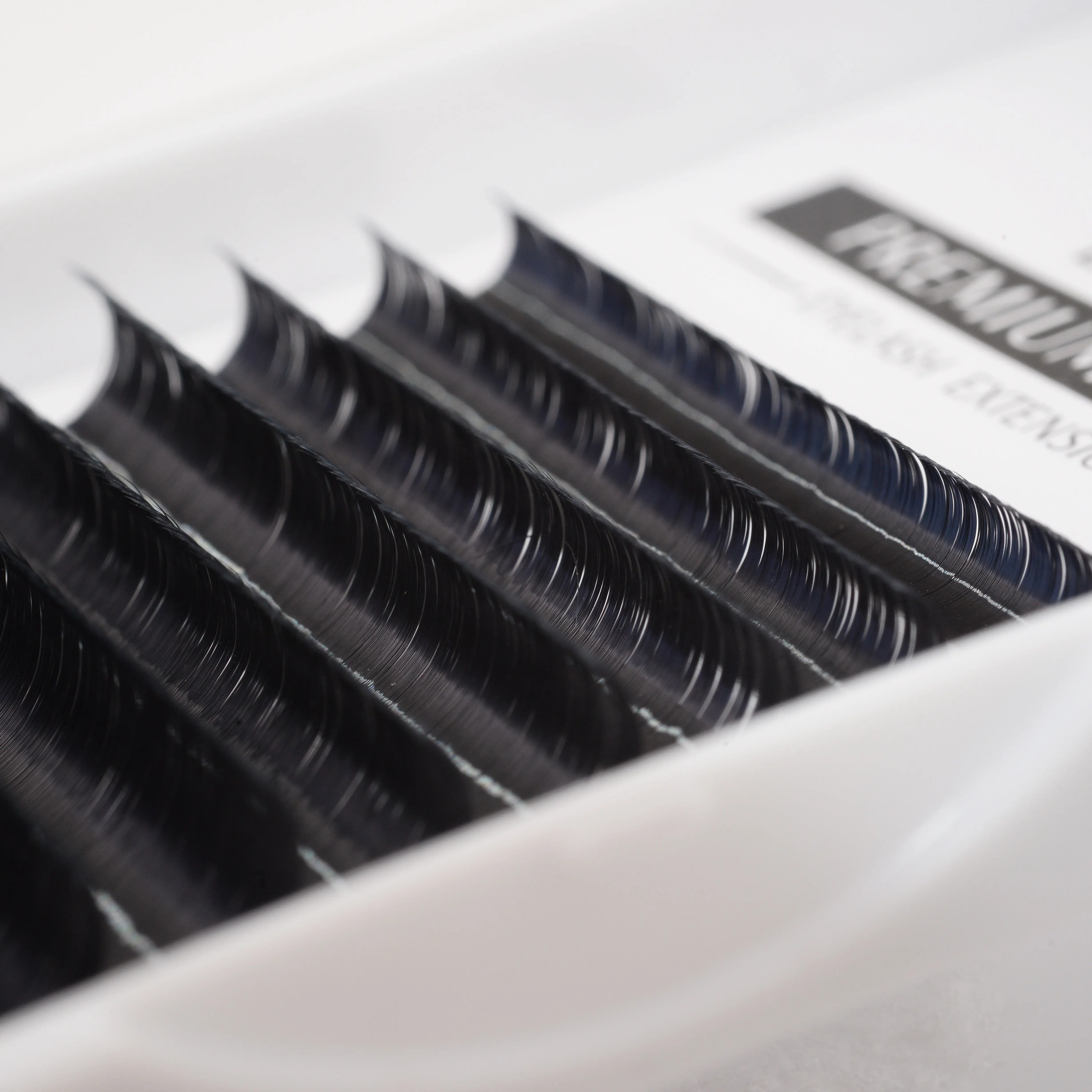 LashPlus 100% real mink individual matte black 0.03 silk mega russian volume eyelash extensions mink 25mm