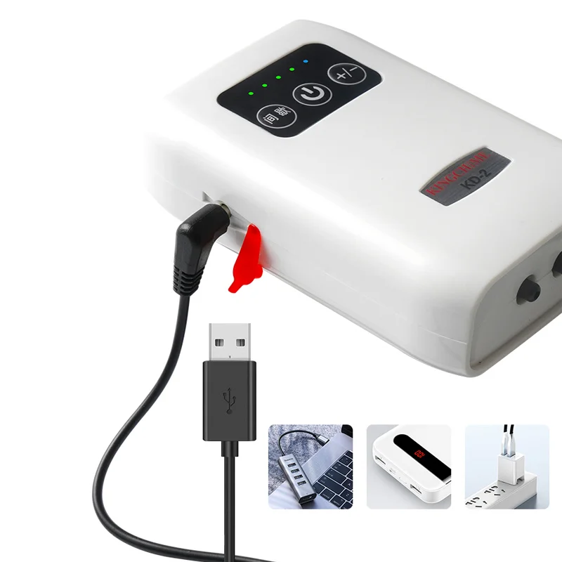 CWOP02 Adjustable Box Fish Tank Fish Oxygen Pump Rechargeable Fishing Lithium Battery  Oxygen Pump