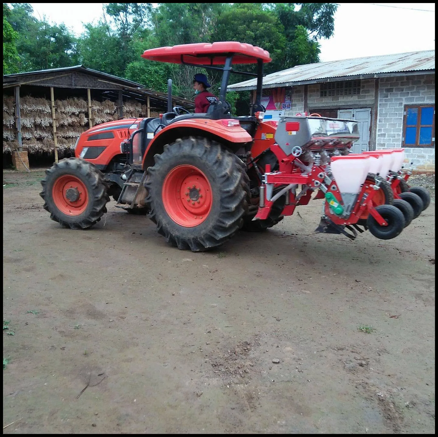 Corn Planter Suspension Type Pneumatic Corn Soybean Seeder No-till Millet Seeding Machine
