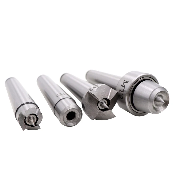 Woodworking thimble MT1 MT2 woodworking lathe movable thimble Mohs No. 2 rotary four-piece 4-piece wooden box set