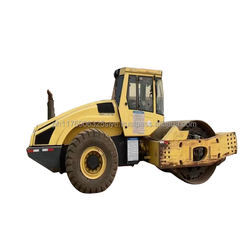 Good condition USED Road roller Bomag BW226 DH-4 Single steel wheel roller Original parts