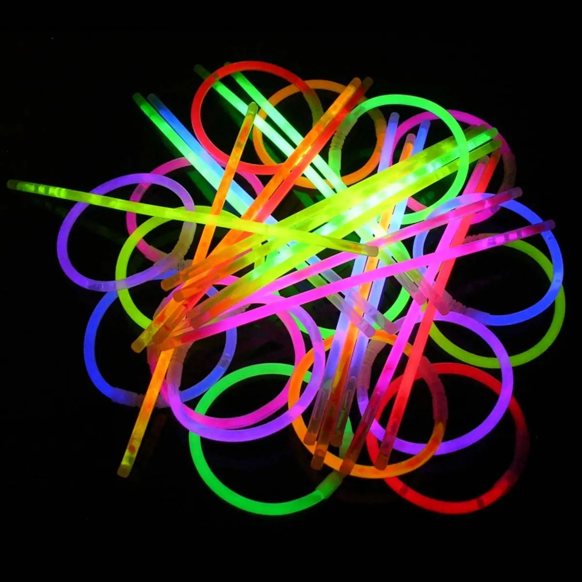 Celebrate In Style! Glow Stick Set For Memorial Day Parties, Kids And Adults