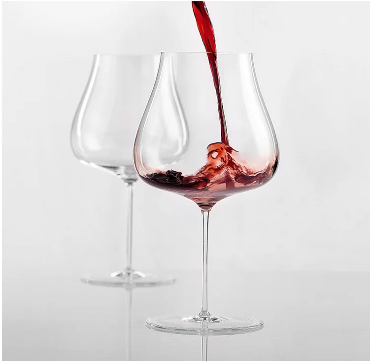 Ultra-thin Transparent Wine Glass Crystal Wine Glass Engagement Gift Wine Glass Kit Ultralight