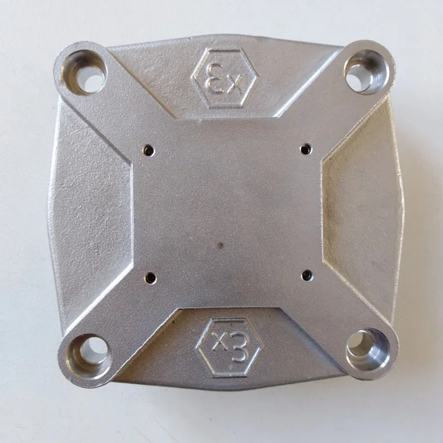 AISI316 stainless steel cast WNr1.4408/1.4401 precision casting parts Made in China