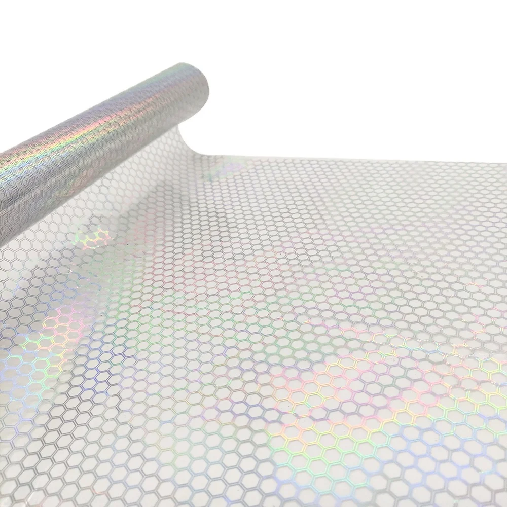 Manufacturer Laser Printed Metallized PET Thermal Holographic Decorative Plastic Packaging Film