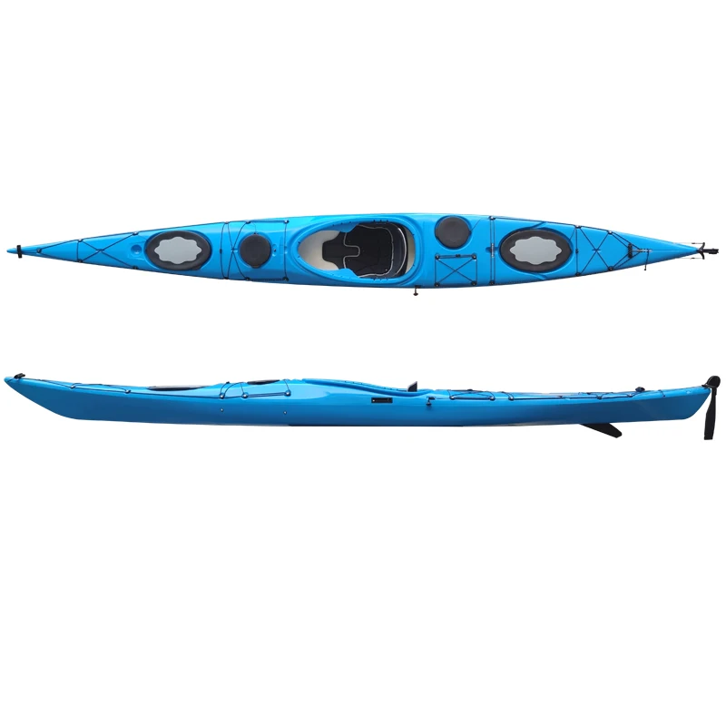 Neokudo Rotomolding LLDPE Touring Sea Kayak Pearl 501 OEM Single Sea Kayak Speed Sea Kayak Kajak