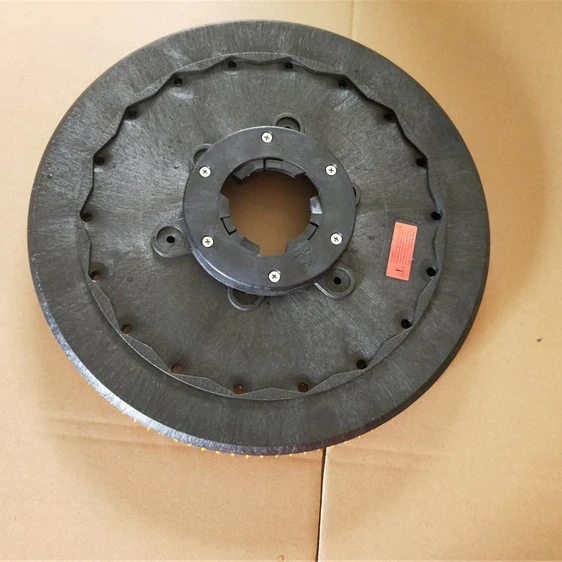 Hawk floor cleaning equipment sweeper brush - 17' Tufted Pad Driver with Riser and NP9200 clutch plate