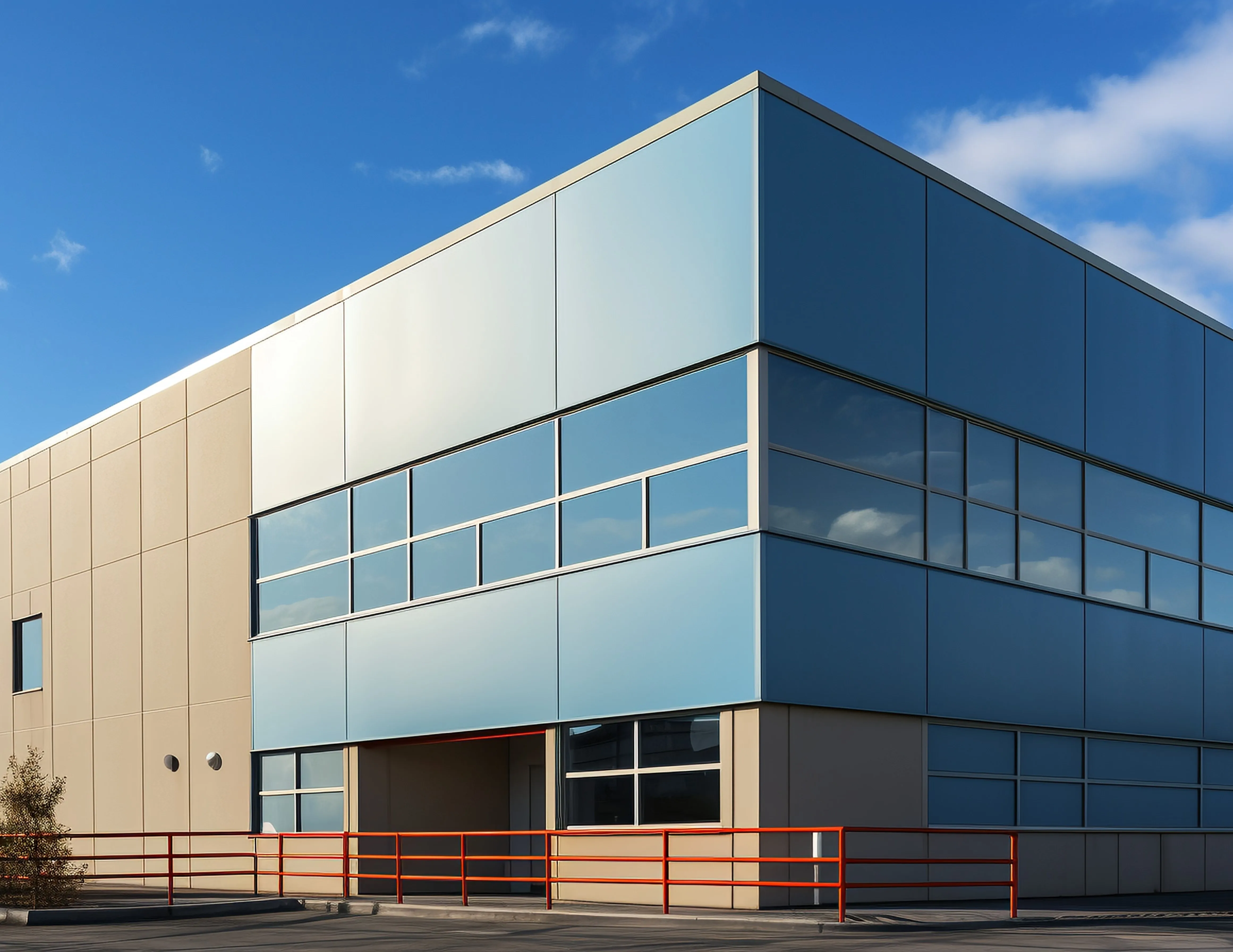 Light Weight Modular Heat Insulated Steel Structure Workshop Factory from Qingdao China