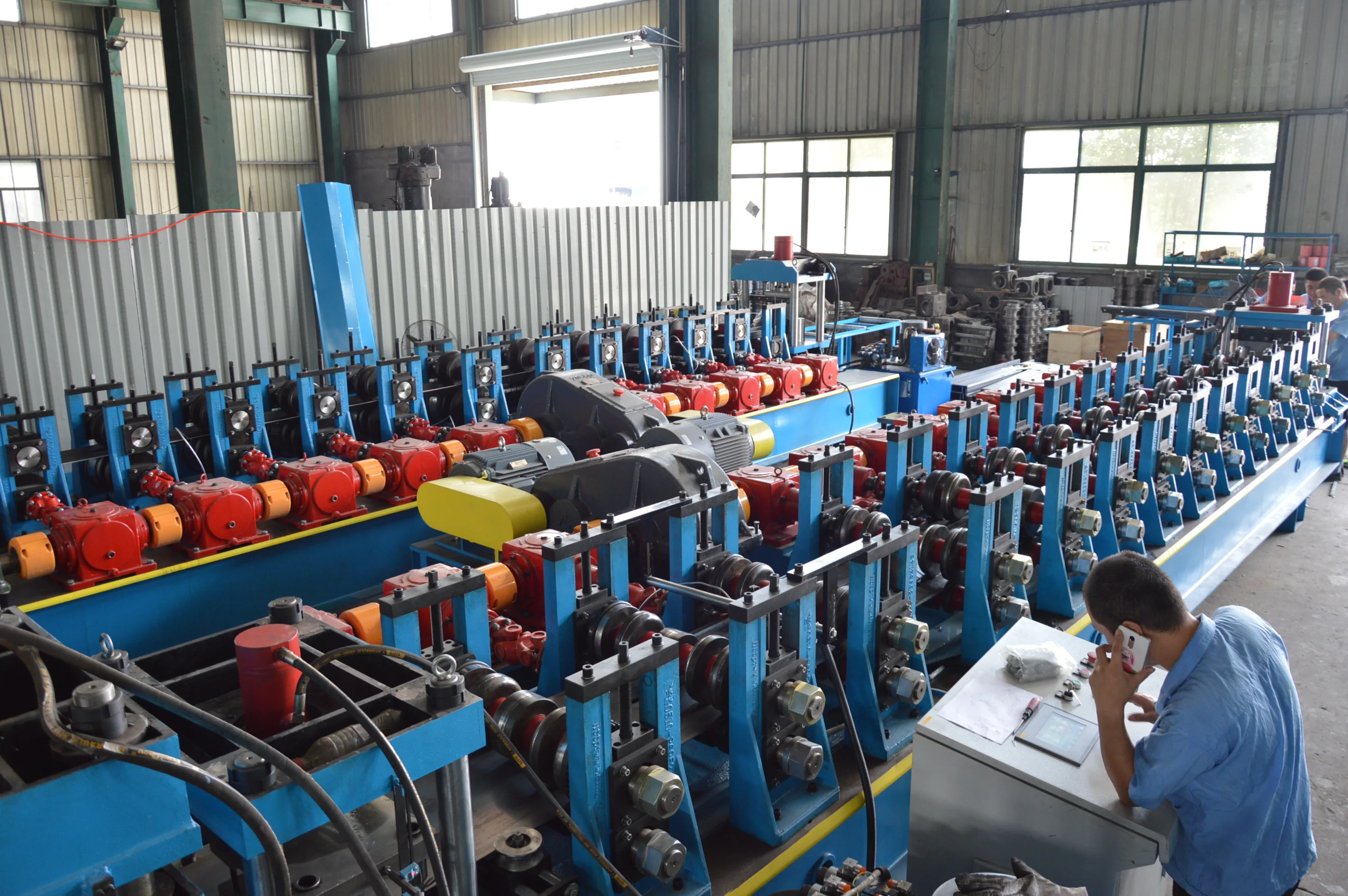 Hot sale High Grade Highway metal Crash Barrier Making Machine