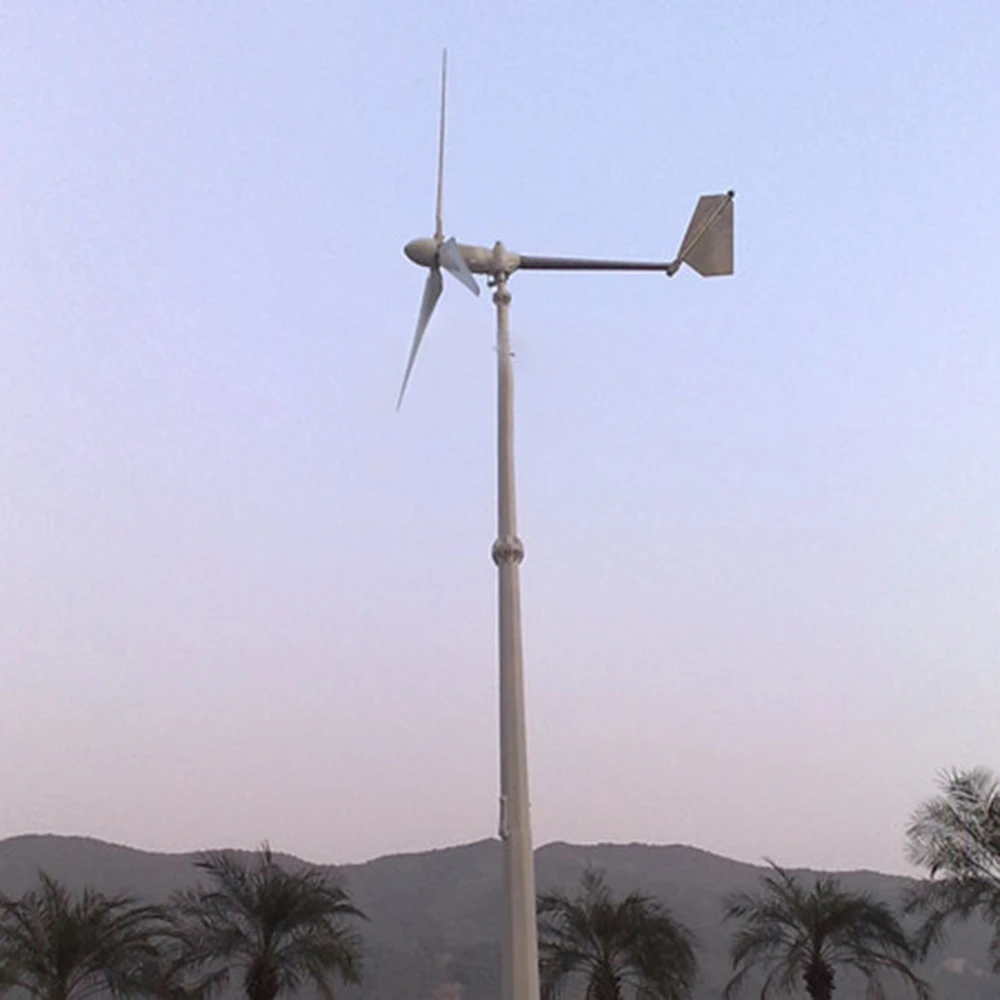 3000w Wind Turbine Generator 12V 24V 48V DC 220v AC Home System Free Green Alternative Energy Solar Panels Home Energy Solutions