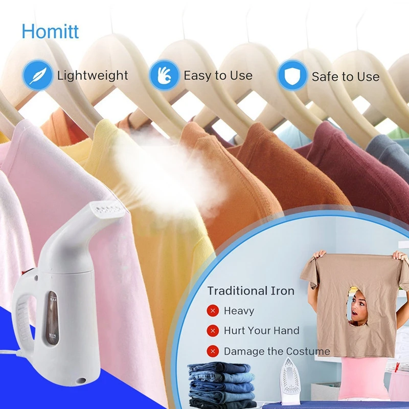 Professional  Electronic Powerful Fabric steamer  iron hand held garment steamer travel mini portable for clothes