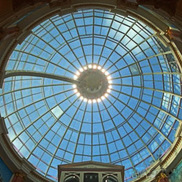 Professional steel structure design dome roof with best design from china manufacture
