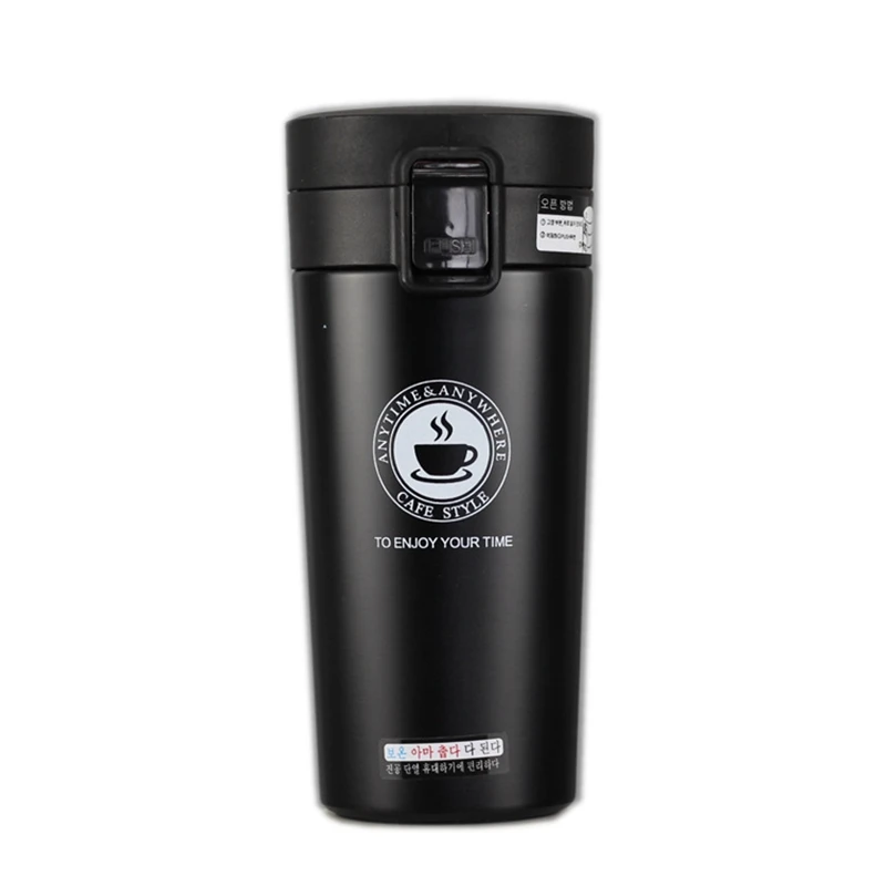 HOT Premium Travel Coffee Mug Stainless Steel Thermos Tumbler Cups Vacuum Flask thermo Water Bottle Tea Mug Thermocup