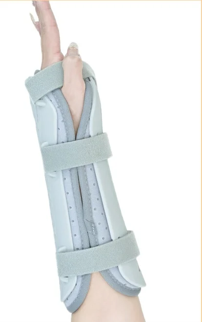 Rehabilitation Therapy Supplies Wrist Joint Fixation Brace Splint Brace with Ventilation Holes Wrist Guard and Fixed Bracket