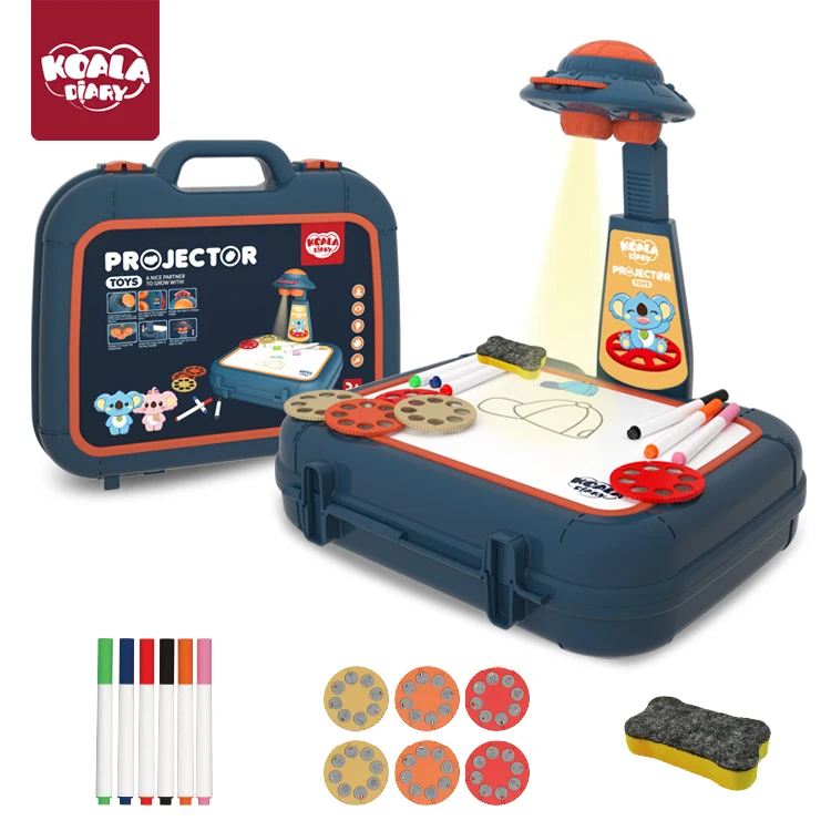 Projector Drawing Board Set for Kids, Painting Art Projection Board, 48 Patterns Projector Painting Set for kids