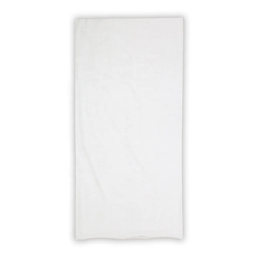 100% polyester blank white bandana