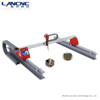 High quality Lansun Economical Portable CNC Gantry Plasma&Flame (Oxygen) Cutting Machine 1500*3000mm