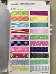 customize dot printing pp gift ribbon roll