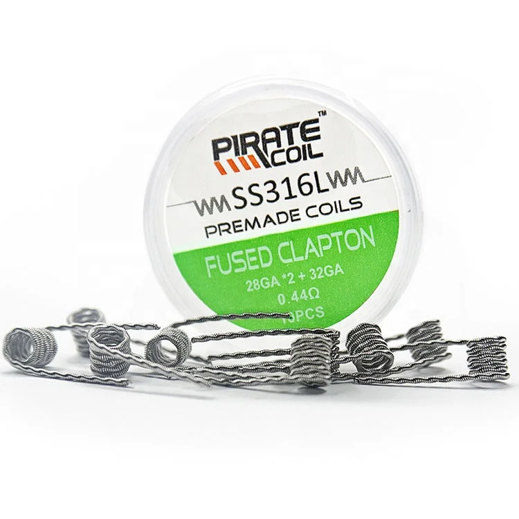 Heating wire factory price winding wire DIY clapton ss fused clapton wire ss316l VS Alien
