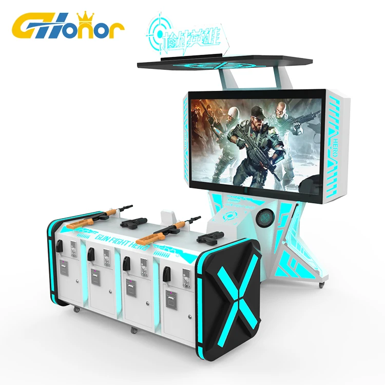 Arcade Machine Gun Shooting Game Target Shooting Simulator Hunting Arcade Games For Sale
