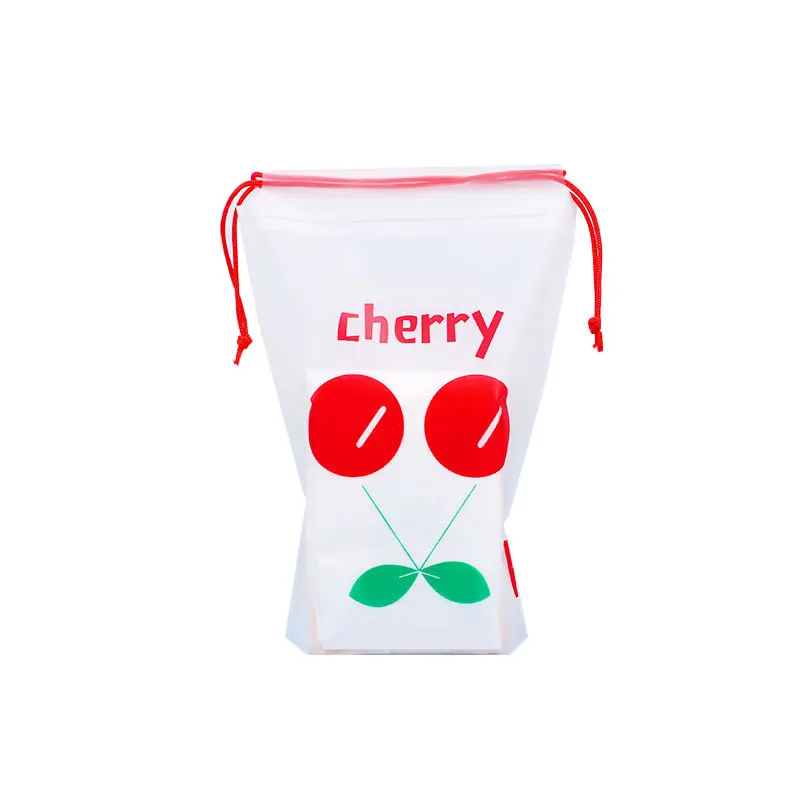 custom waterproof dust pvc clear plastic drawstring bag for packaging