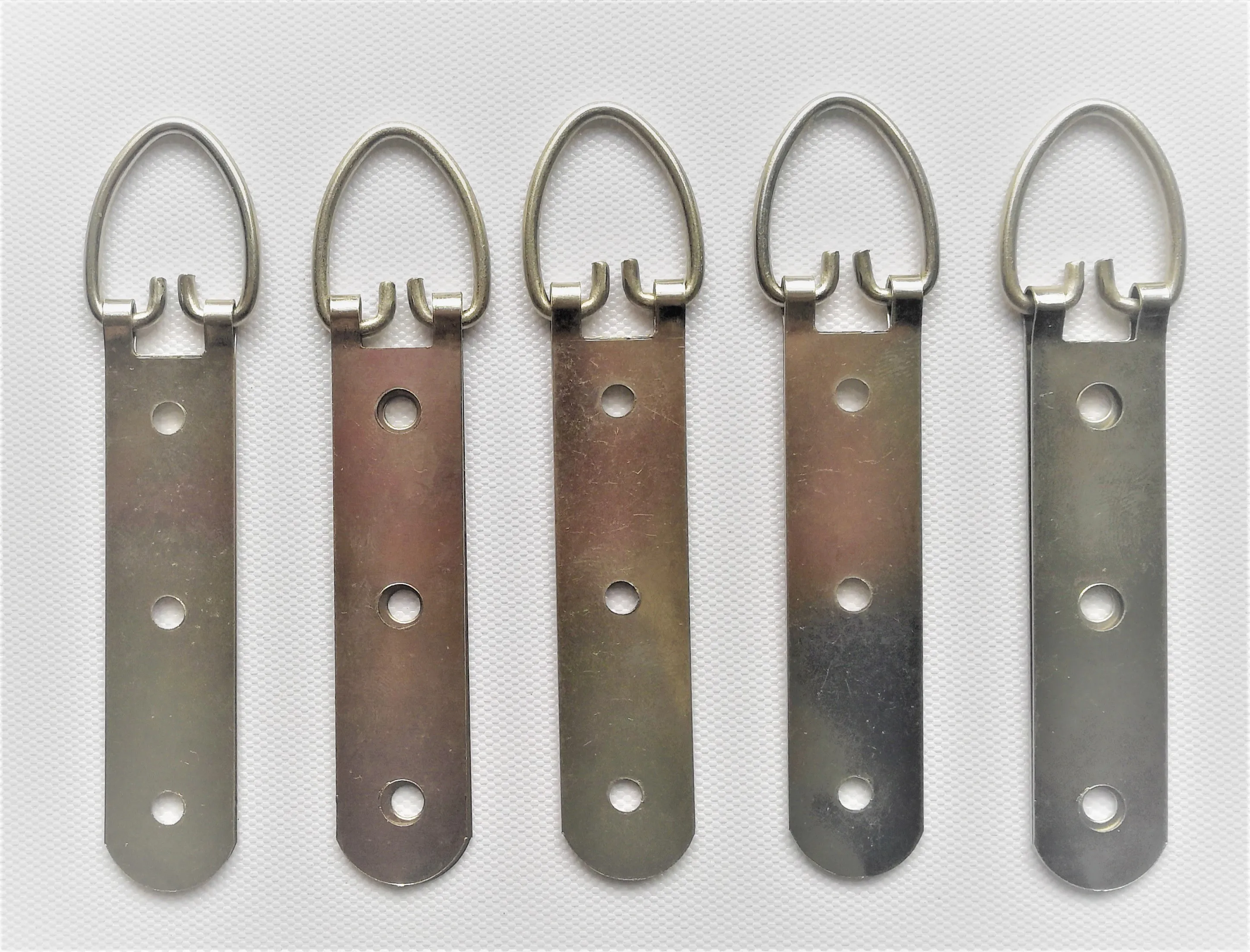 Никелированный для картин с тремя отверстиями кольцо в виде буквы d фоторамка вешалка крючок металлическая