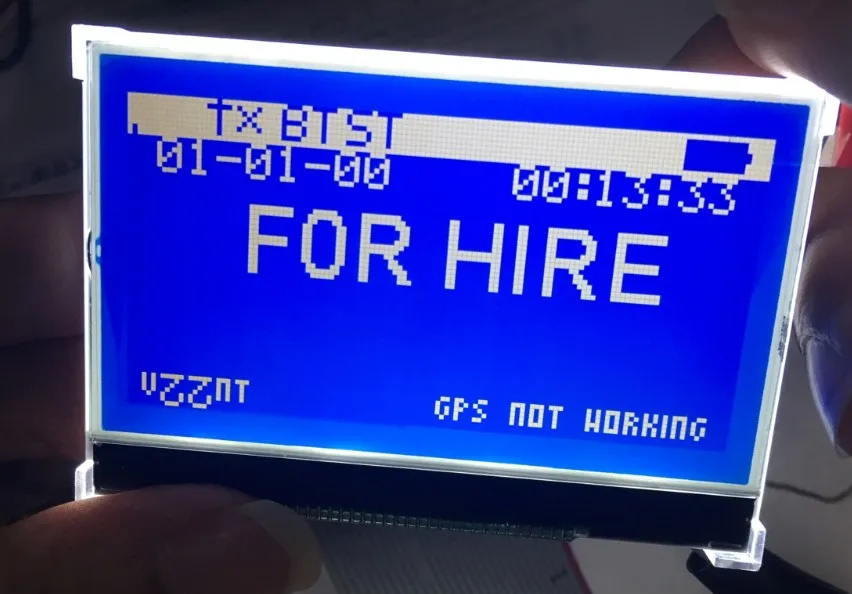 Hot sales 128X64  Controller Blue/ Yellow-Green/Gray Screen,12864 COG Graphic lcd display   For Lcd  display Module