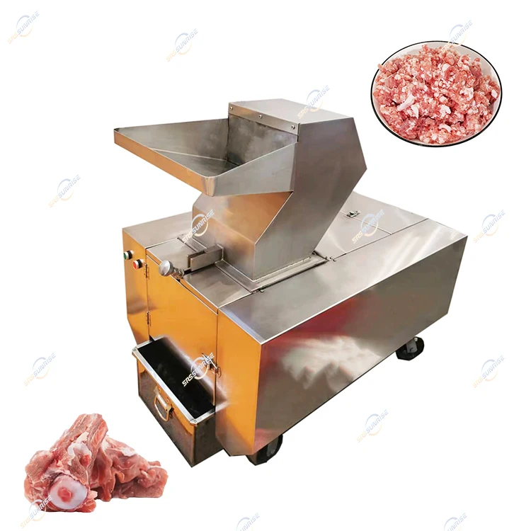 Electric Bone Crushing Machine Stainless Steel Pig Cow Fish Chicken Cremation Bone Crusher