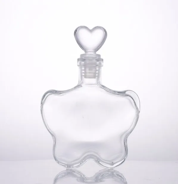 Drifting Bottle Shaped Empty Cork Jars Stopper Transparent Souvenir Container Cork Crafts DIY Mini Wishing Glass Bottles