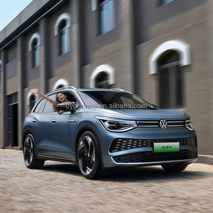 New High-Speed Auto Electric VW ID.6 X SUV EV Car China Left Hand Single Leather New Energy Vehicle Automatic Gearbox Adults