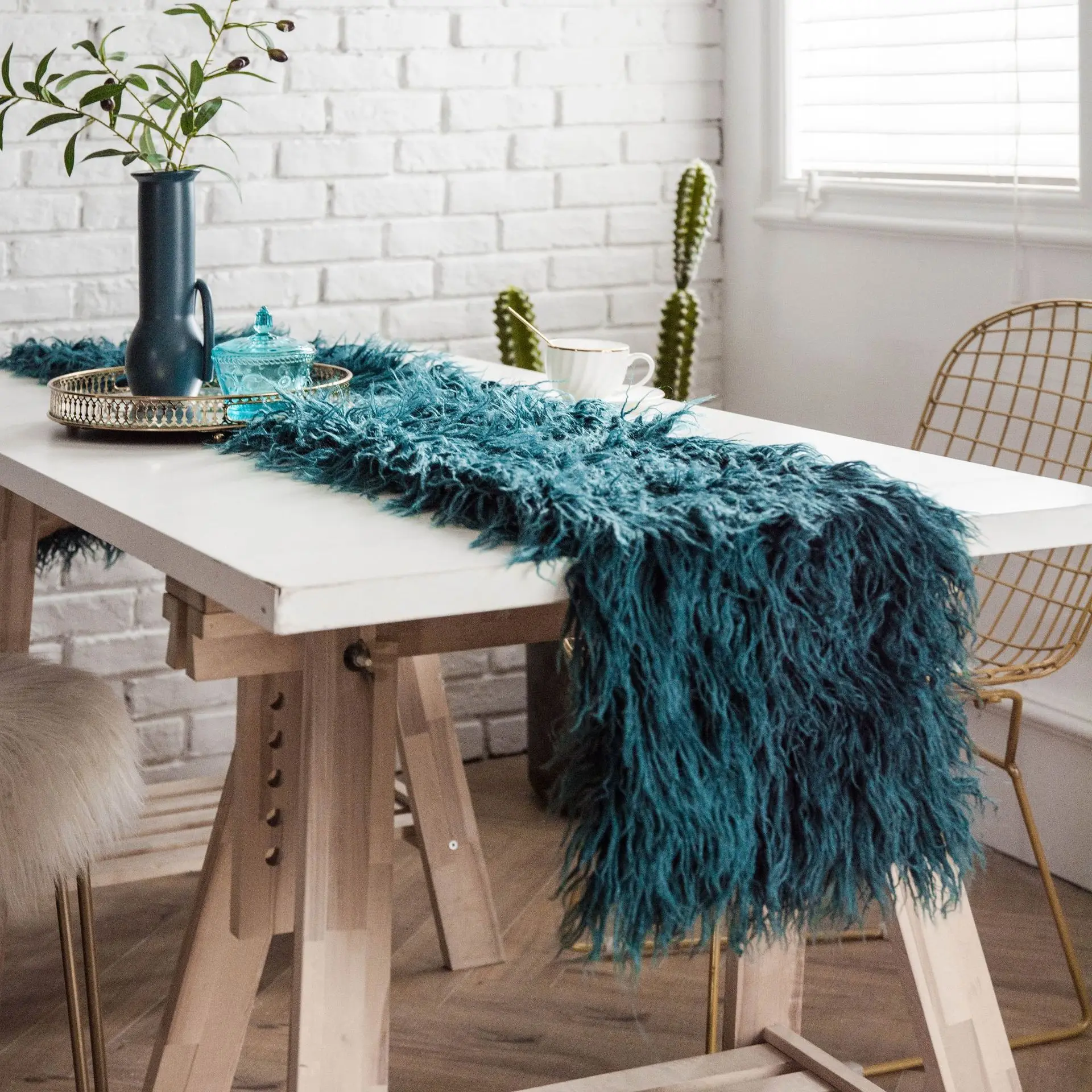 Hot sell nordic decoration luxury wedding home table decor decorative acrylic