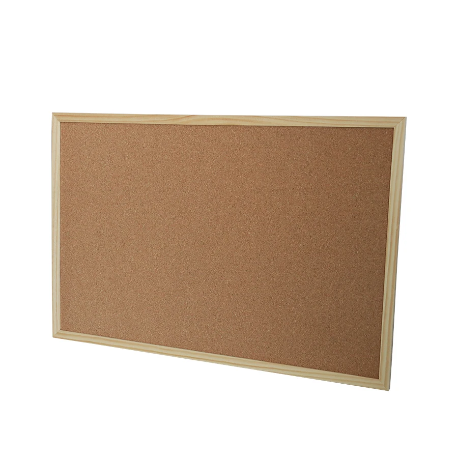  Деревянная рама двухсторонняя мягкая фетровая пробковая доска для объявлений кнопок