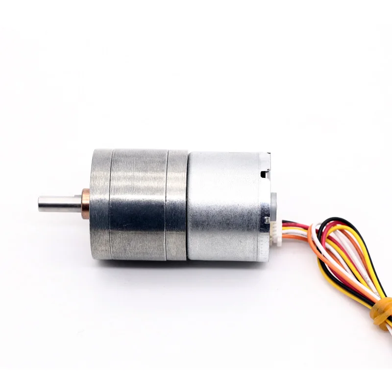 low rpm dc brushless motor 25mm 12v JGA25-2418 motor dc 12 volt brushless 24v dc motor