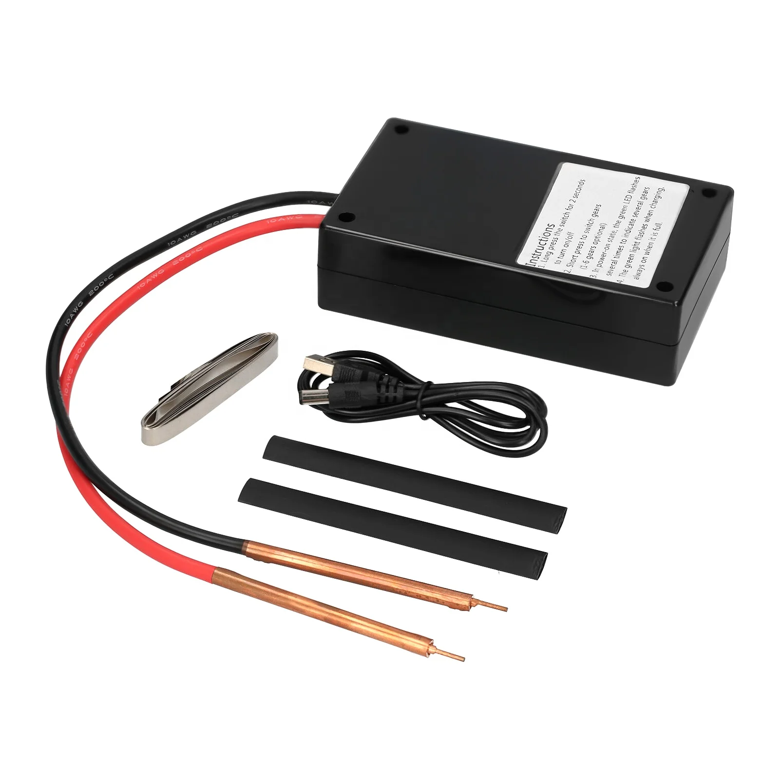 Портативный Регулируемый мини-аппарат для точечной сварки с 6 шестеренками для 18650 аккумулятора, точечная сварочная машина, набор инструментов для точечной сварки