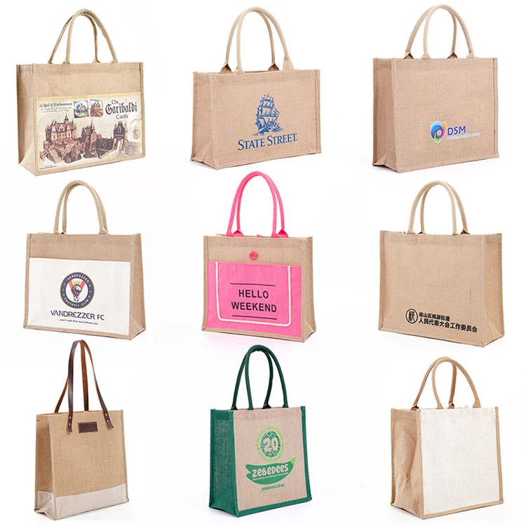 2024 Customized Jute and Linen Tote Bag - A Unique and Personalized Way to Promote Your Brand or Event