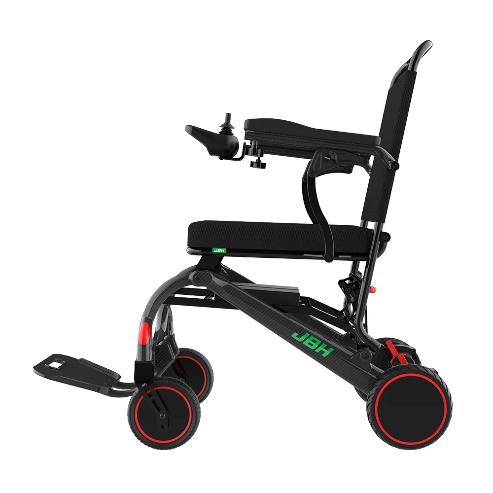 2024 Start selling DC10A Double motor carbon fiber electric wheelchair