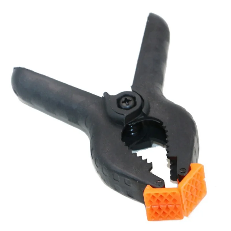 2/3/4/6/9 inch Spring Clamps DIY Woodworking Tools Plastic Nylon Clamps For Woodworking Spring Clip Photo Studio Background