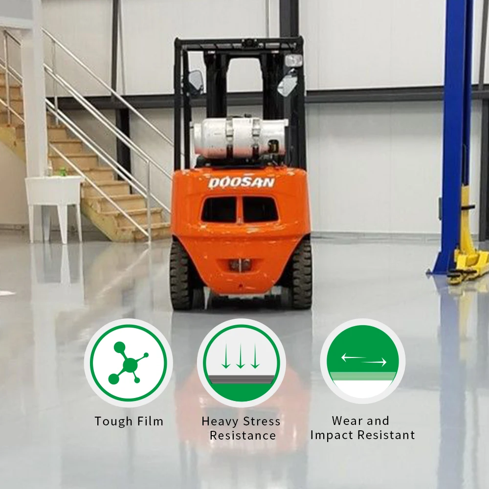 Water Based Customised Color Floor Colorless Epoxy Coating Epoxy Paint Anti Static Epoxy Liquid Glass Floor Coating