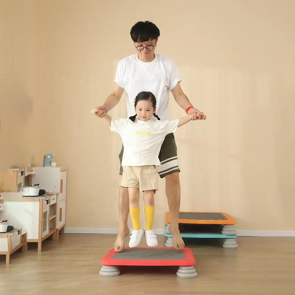 Liyou поставщик детских садов батуты для прыжков сенсорные игрушки Детский пружинный скейт интегрированное Сенсорное обучающее оборудование