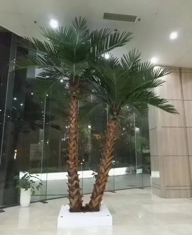 LS16072039 China manufacturer wholesale artificial decorative artificial palm tree for sell
