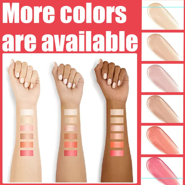 Private brand Fairy Shimmer liquid highlight waterproof body and face highlight DIY color custom logo