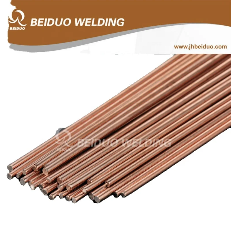 BCuP-2 Brazing Rods Dia 2.4x500mm 5kgs Phos Copper Alloy for High-Strength Joints Ideal for HVAC, Plumbing, and Metalworking