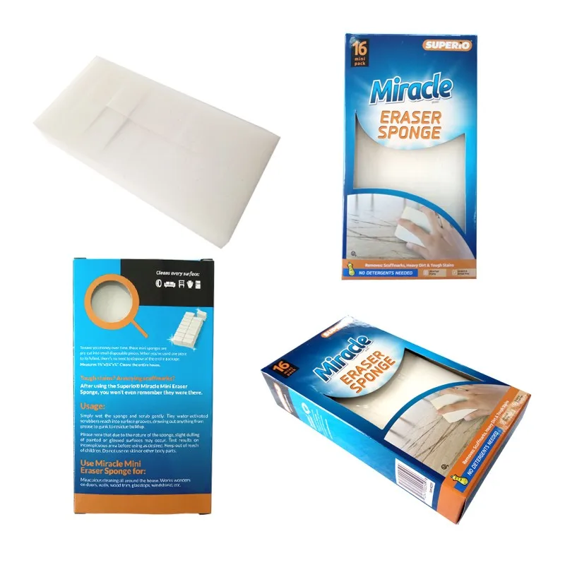 Magic Eraser Sponge Cleaning Pads For Walls Oven Kitchen And Shoe Cleaner Magic Erasers With Melamine Foam