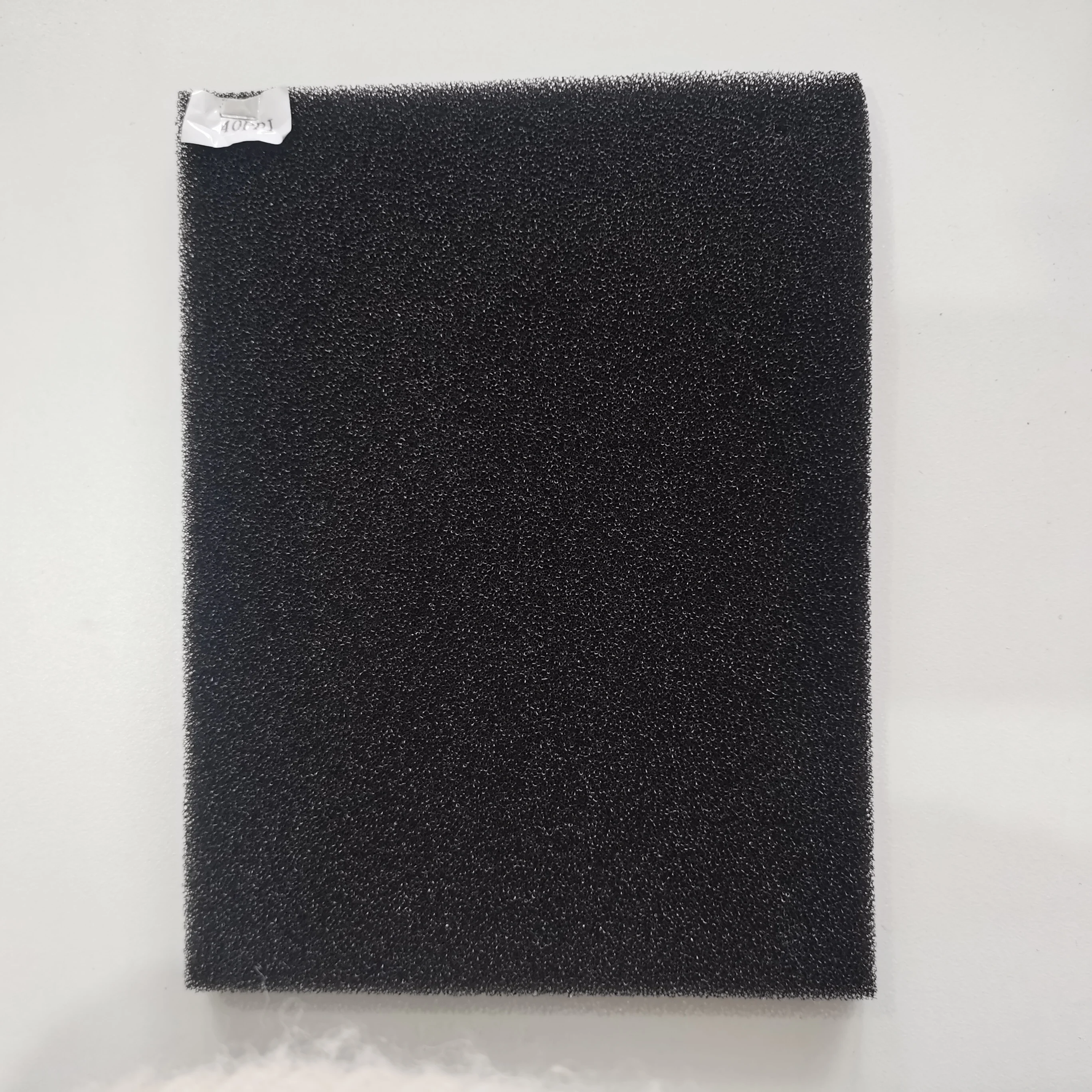 New Activated Carbon Foam with Different Pore Sizes for Effective Air Filtering in Aquarium Sponge