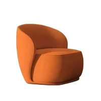 Роскошный Одноместный стул для гостиницы, гостиной, спальни, Одноместный стул из сетчатой Красной ткани, дизайнерские креативные тигровые стулья