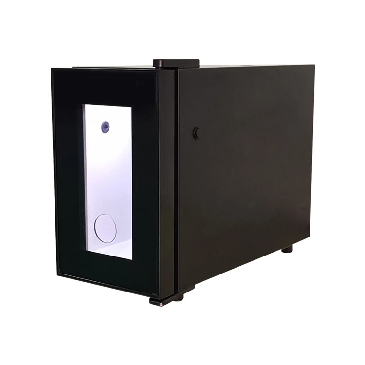 Meisda SC08A 8L Room Home Table Top Mini Salad Bar Caviar Refrigerator With Glass Door